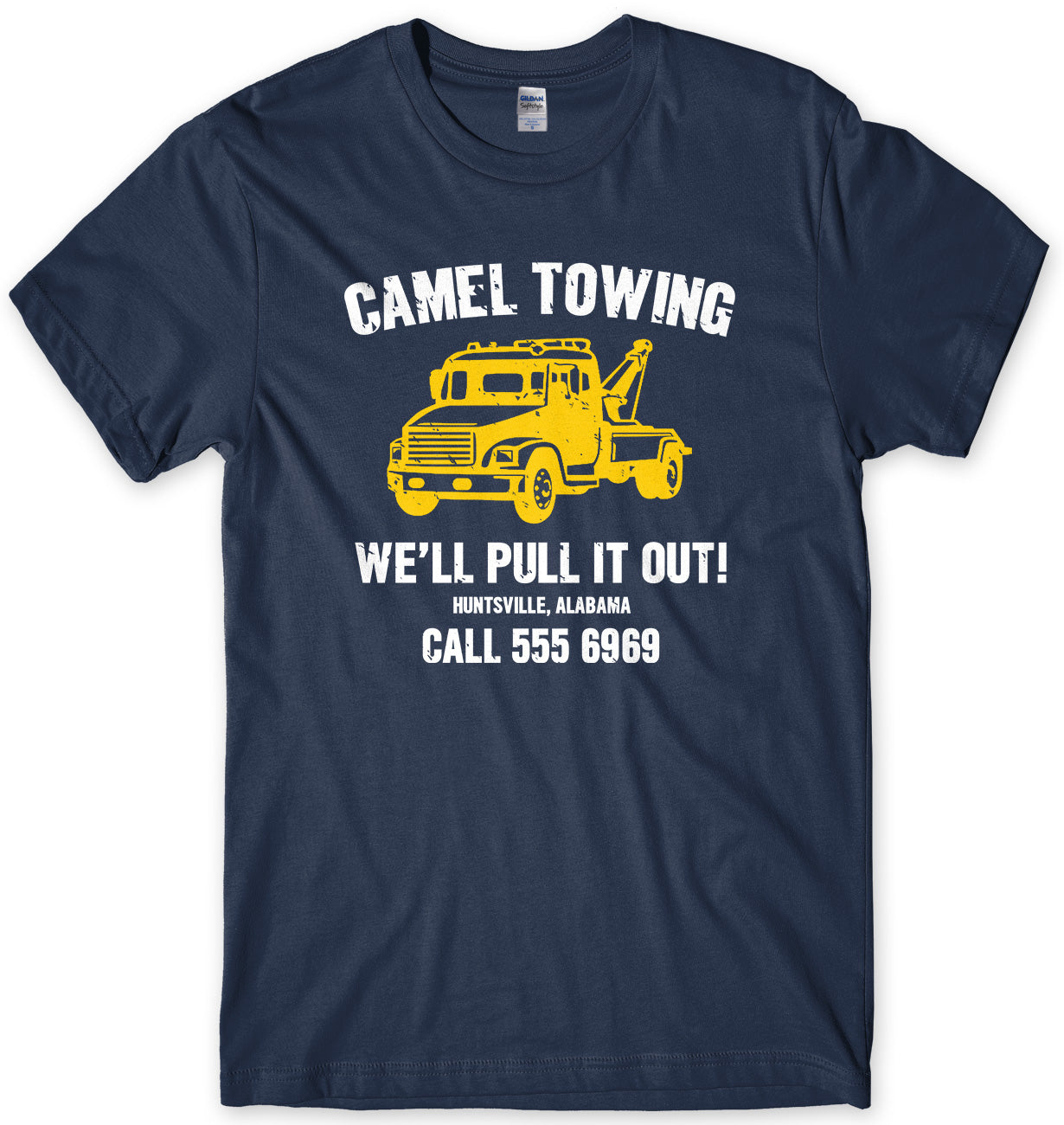 Camel Towing We'll Pull It Out Mens Unisex T-Shirt