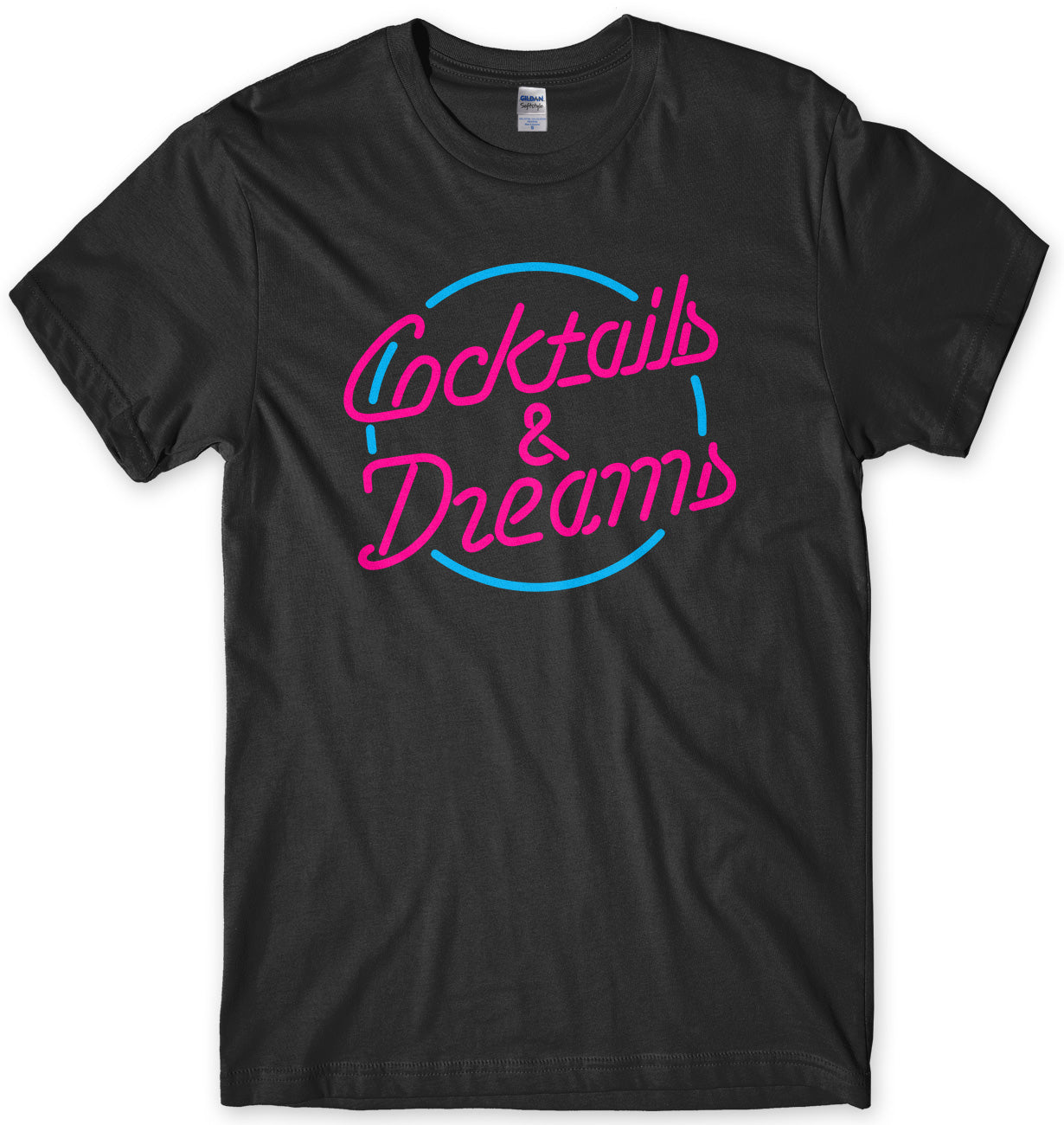 COCKTAILS & DREAMS INSPIRED BY COCKTAIL MENS UNISEX T-SHIRT