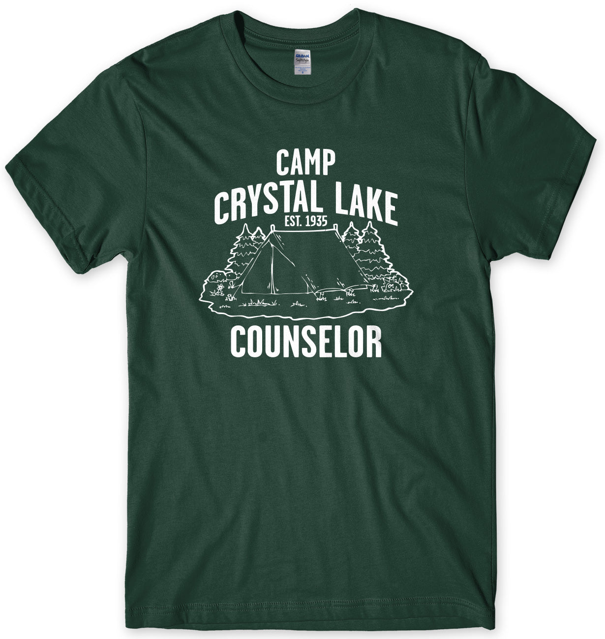 Inspired By Friday 13 - Camp Crystal Lake Mens T-Shirt