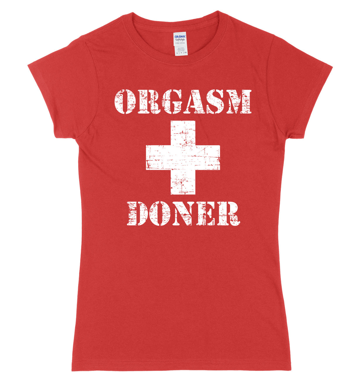 Orgasm Donor Womens Slim Fit T-Shirt