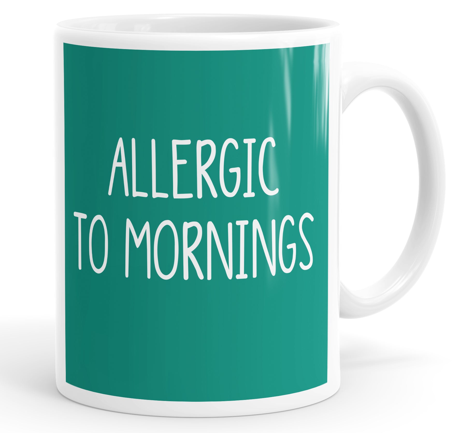Allergic To Mornings Mug Cup