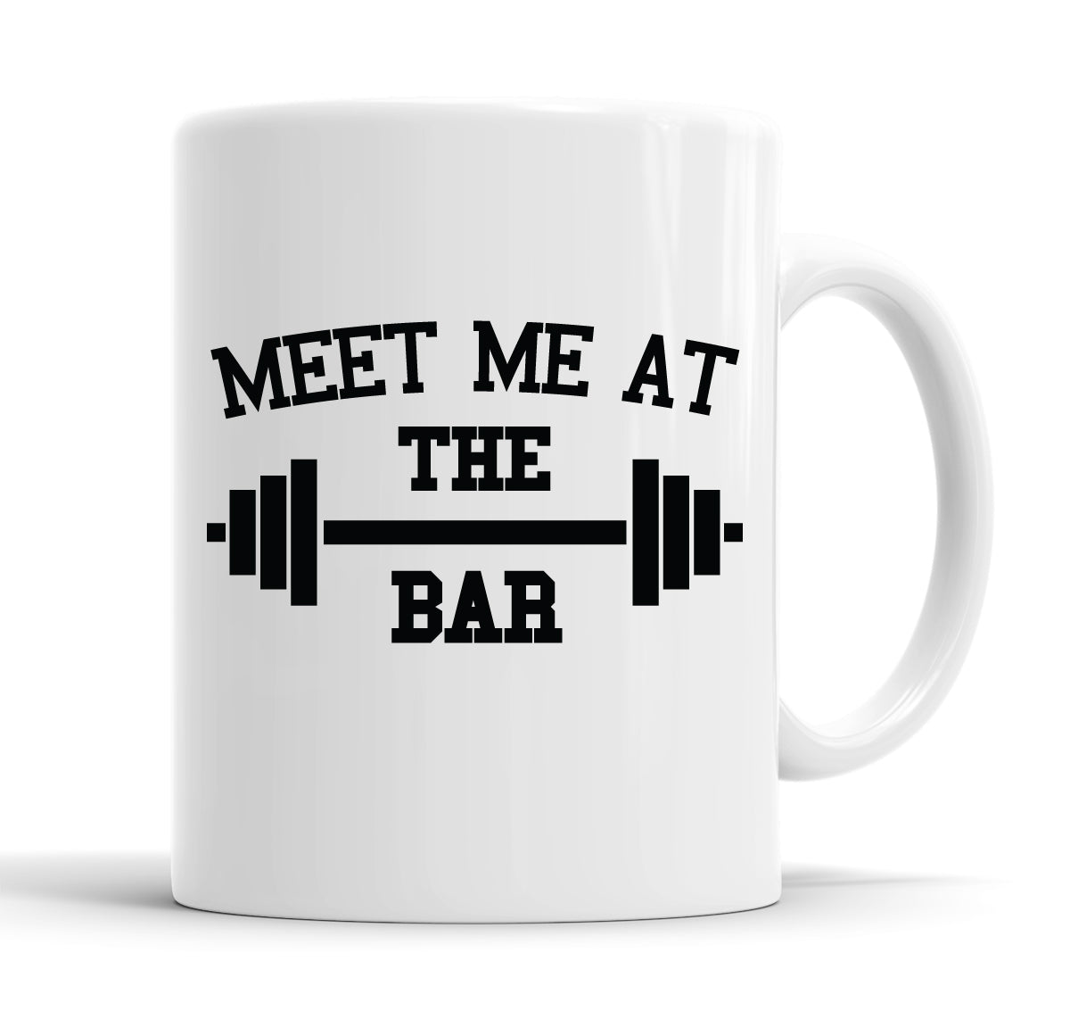 Meet Me At The Bar Funny Slogan Mug Tea Cup Coffee