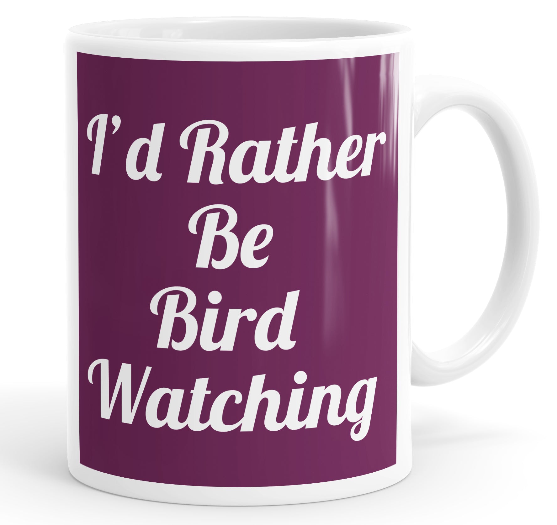 I'd Rather Be Bird Watching Funny Mug Cup