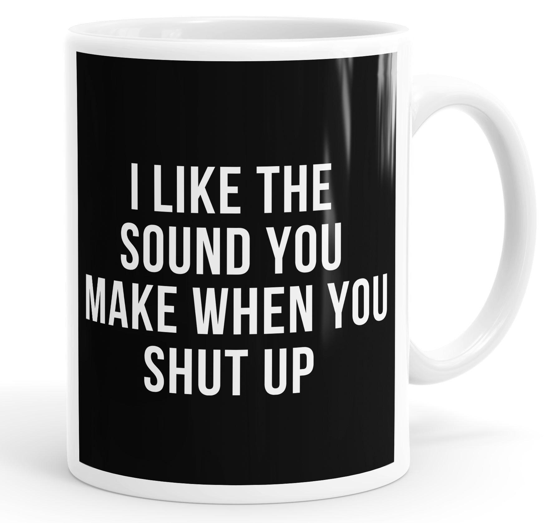 I Like The Sound You Make When You Shut Up Mug Cup