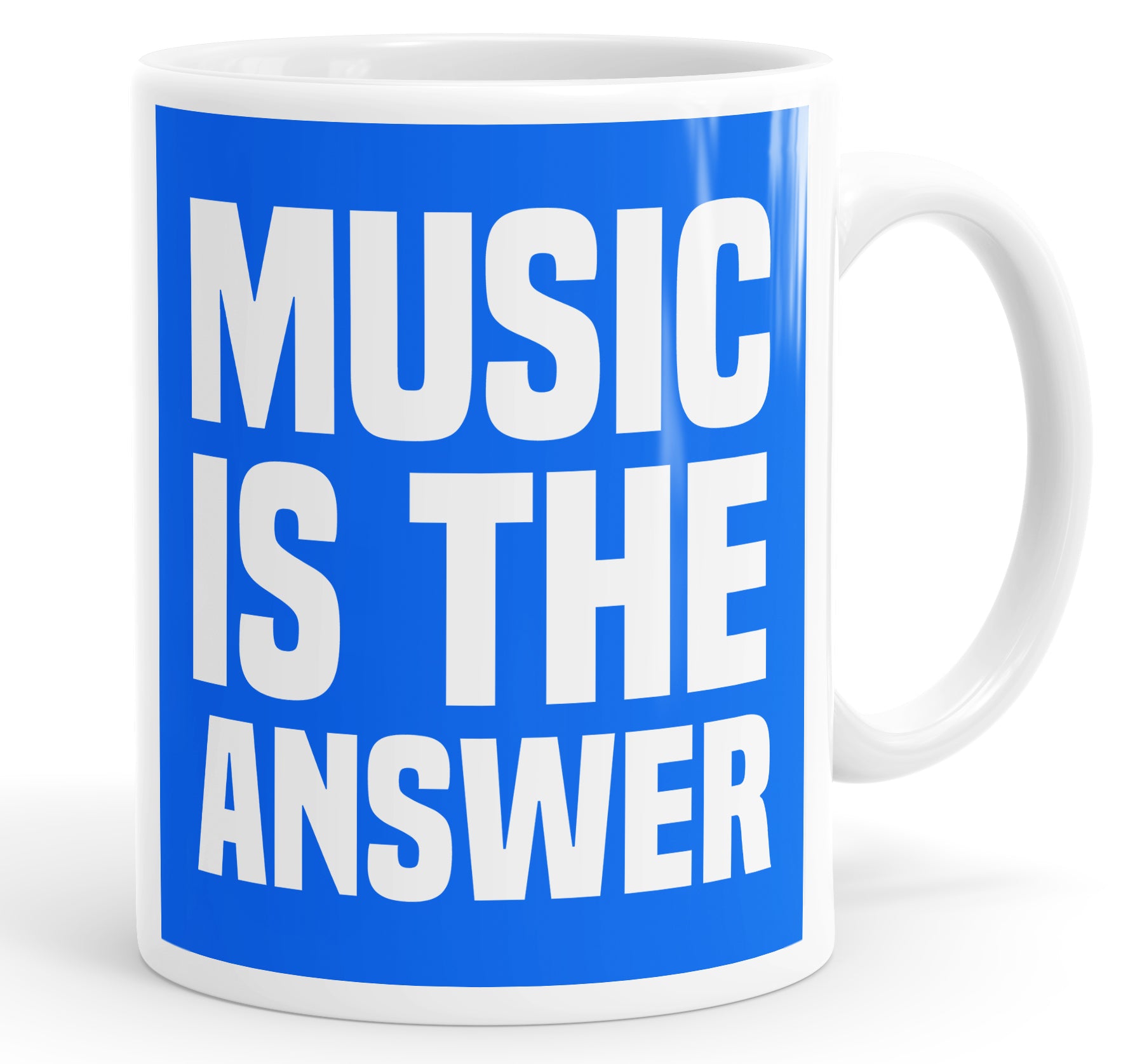 Music Is The Answer Mug Cup