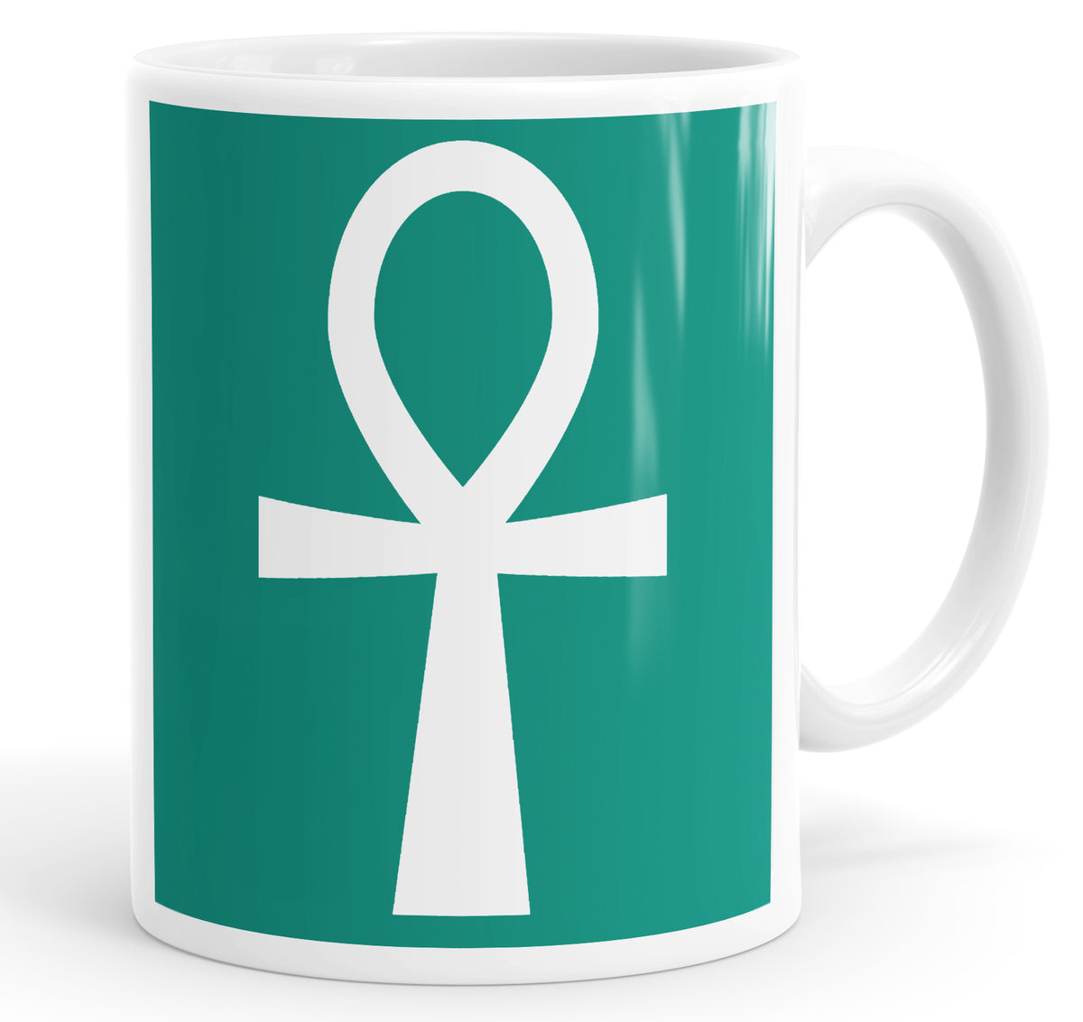 The Ankh Key Of Life Egyptian Cross Mug Cup