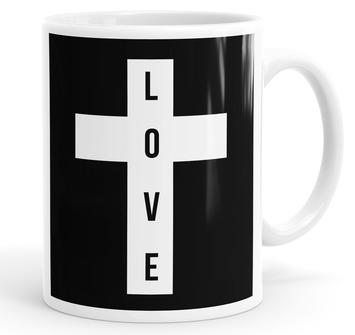 Love Cross Mug Cup