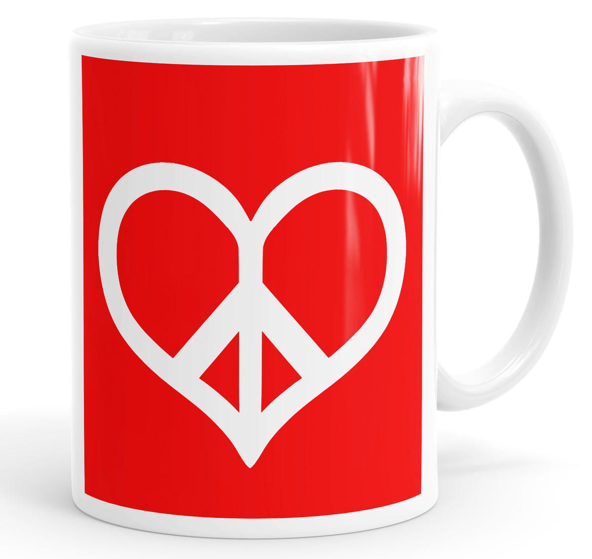Peace &amp; Love Mug Cup