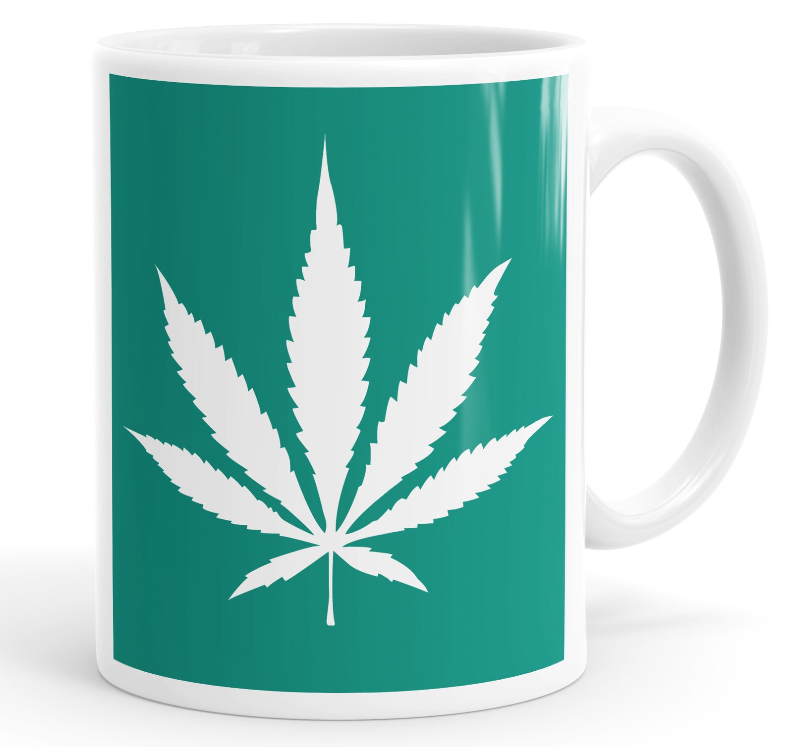 Cannabis Leaf Mug Cup