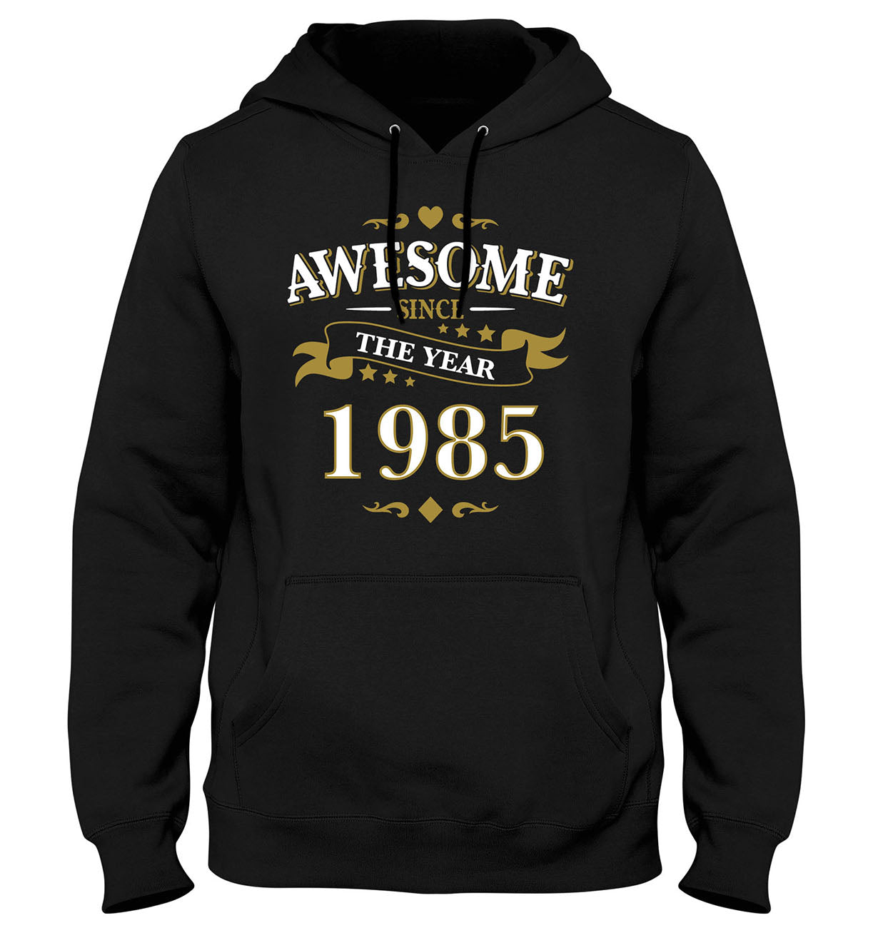 Awesome Since The Year Mens Personalised Birthday Hoodie