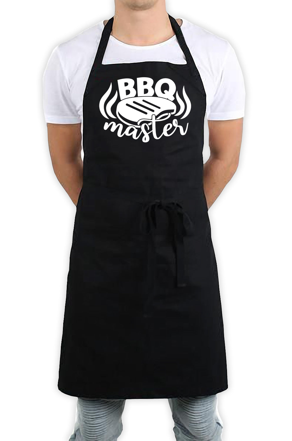 BBQ Master Funny Kitchen BBQ Apron Black