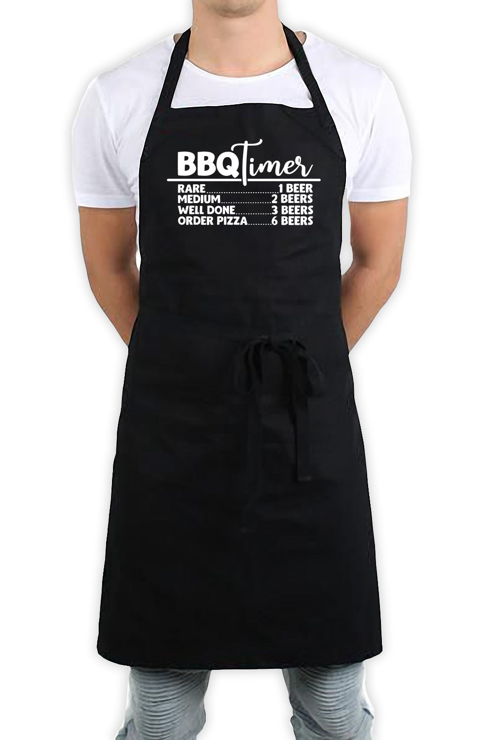 BBQ Times Funny Kitchen BBQ Apron Black