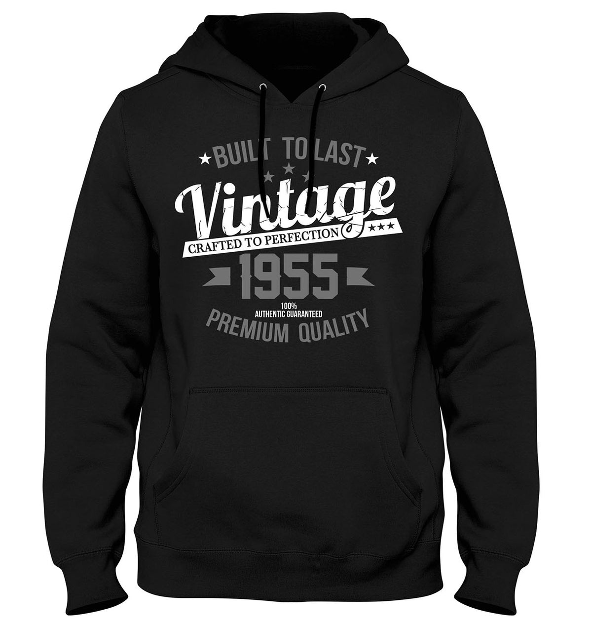 Built To Last Vintage Personalised With Any Date Mens Birthday Hoodie