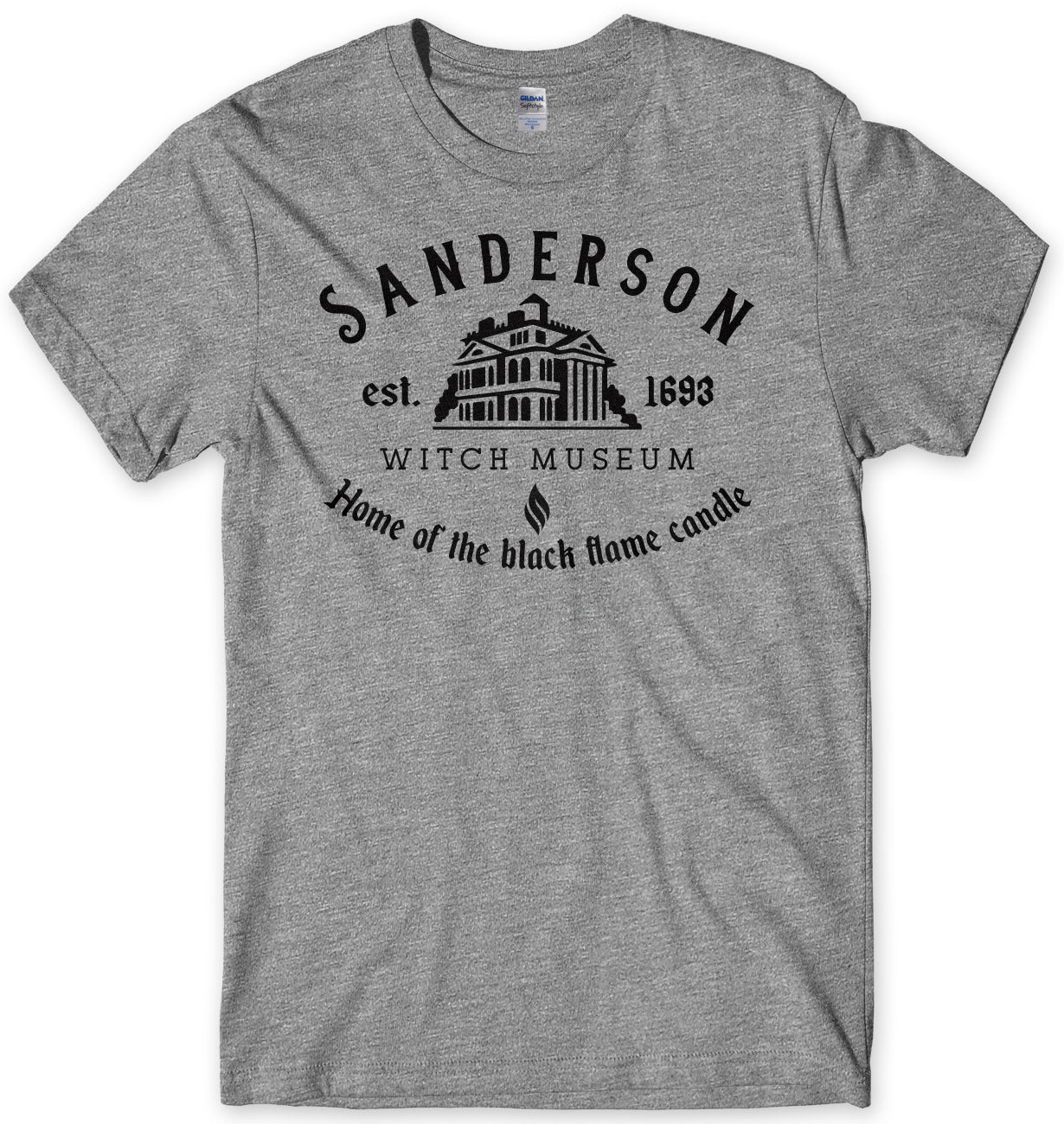 SANDERSON SISTERS WITCH MUSEUM INSPIRED BY HOCUS POCUS MENS UNISEX T-SHIRT
