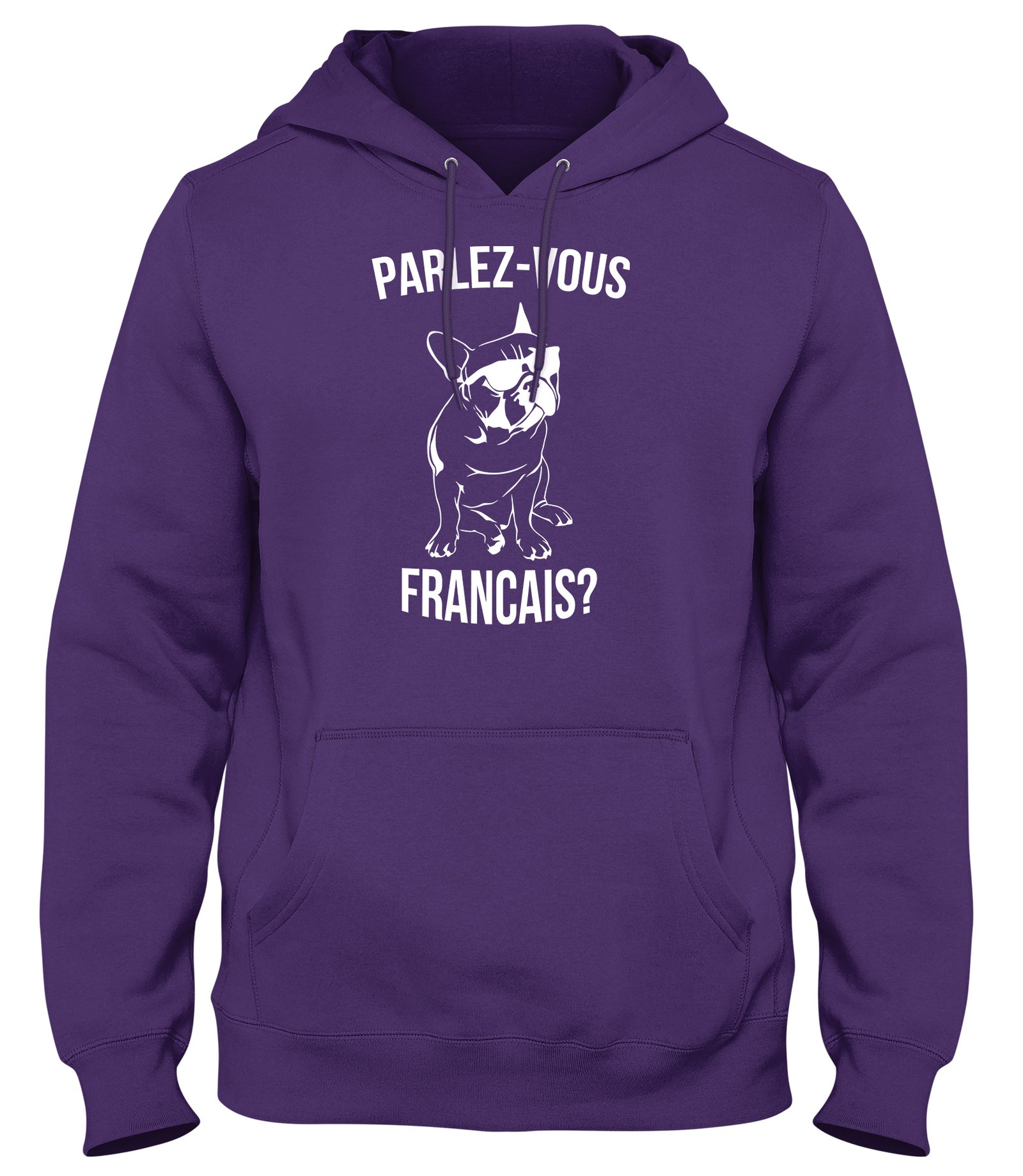 PARLEZ-VOUS FRANCAIS? FUNNY MENS LADIES WOMENS UNISEX HOODIE