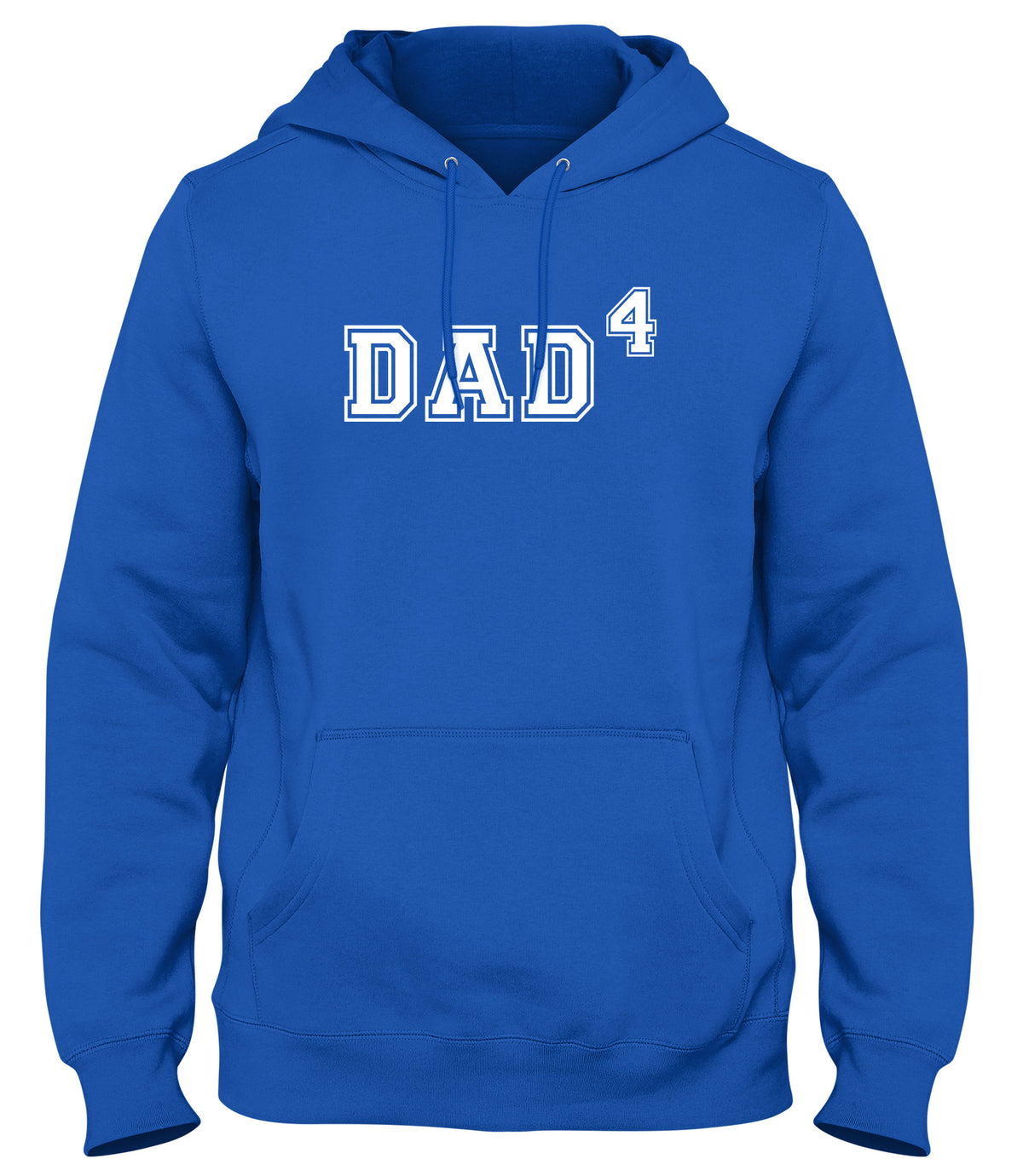 DAD OF FOUR FUNNY MENS LADIES WOMENS UNISEX HOODIE