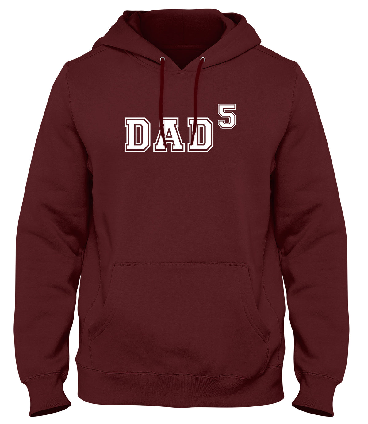 DAD OF FIVE FUNNY MENS LADIES WOMENS UNISEX HOODIE