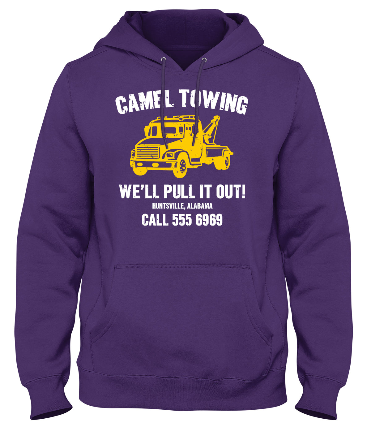 CAMEL TOWING WE&#39;LL PULL IT OUT MENS WOMENS LADIES UNISEX FUNNY SLOGAN HOODIE
