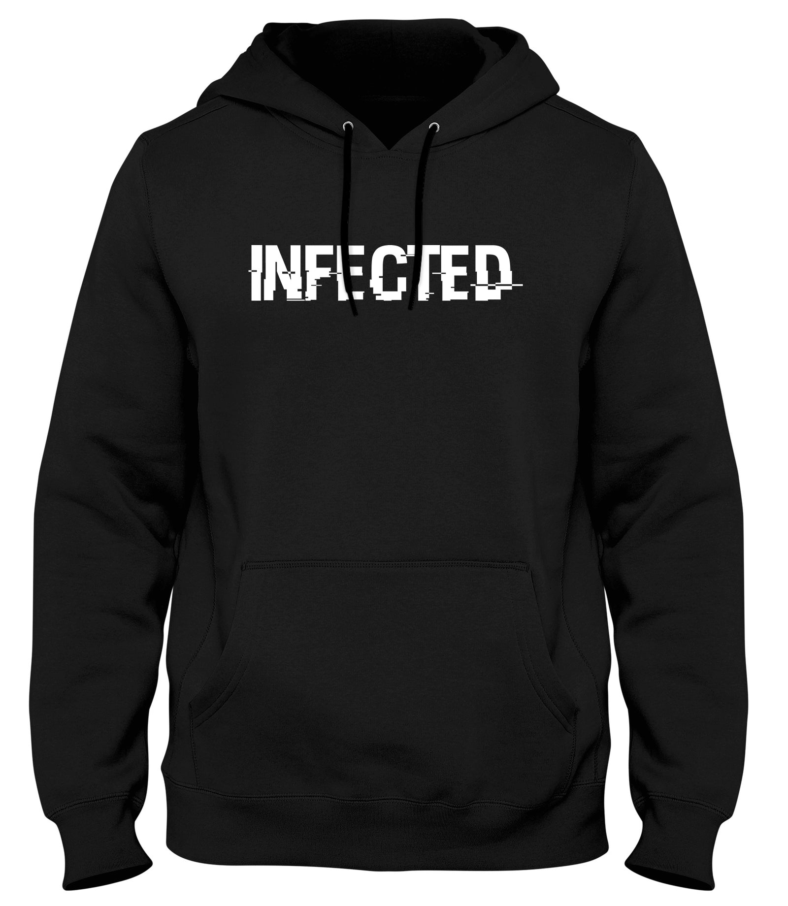 INFECTED WOMENS LADIES MENS UNISEX HOODIE