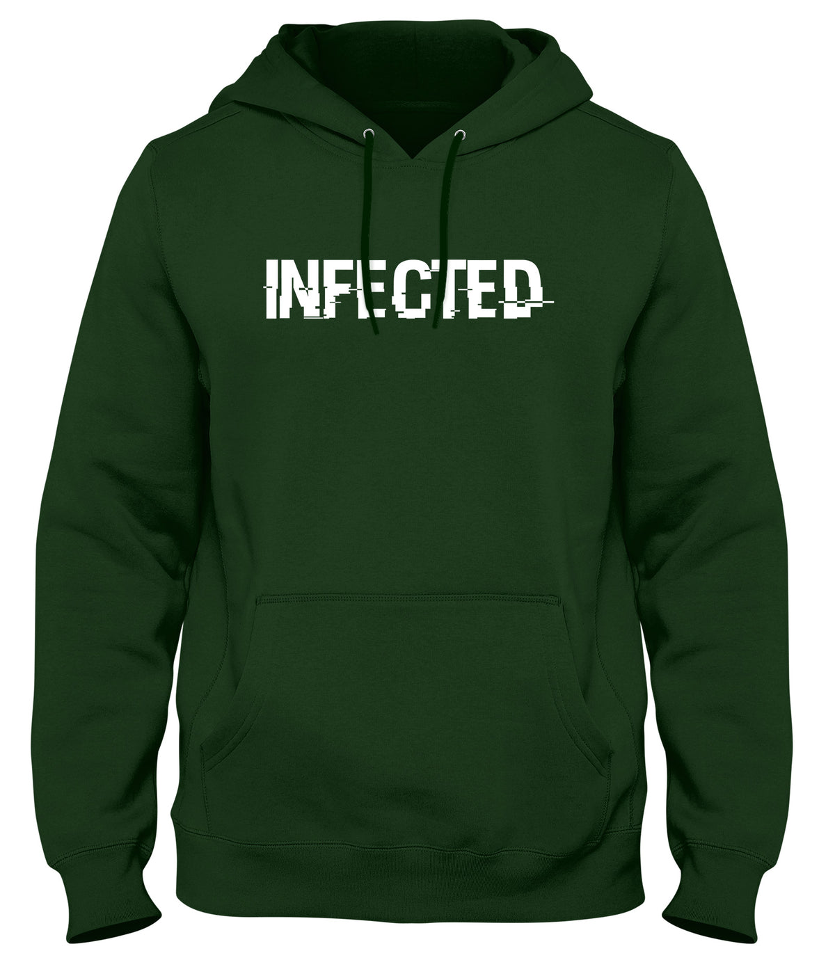 INFECTED WOMENS LADIES MENS UNISEX HOODIE