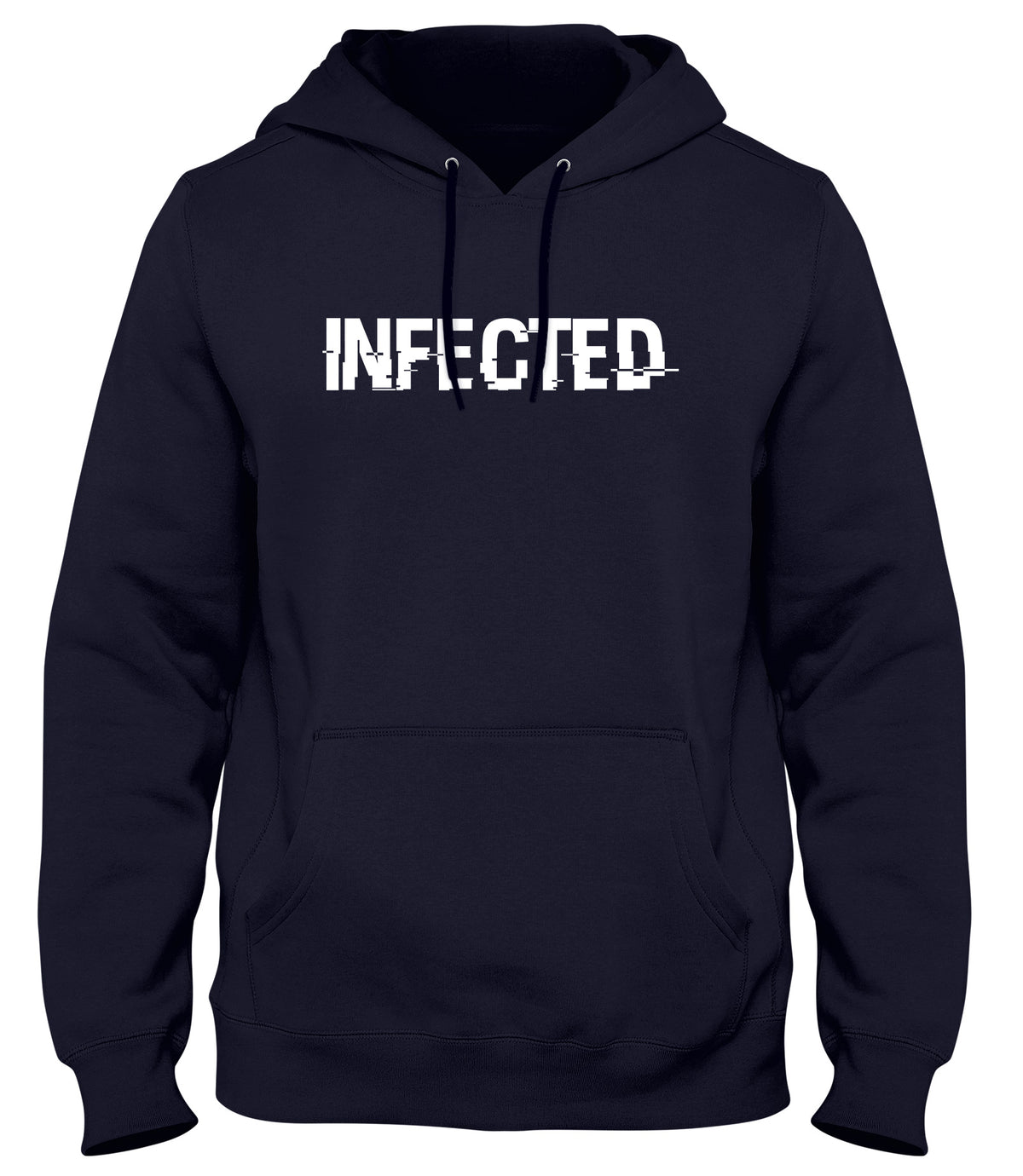 INFECTED WOMENS LADIES MENS UNISEX HOODIE