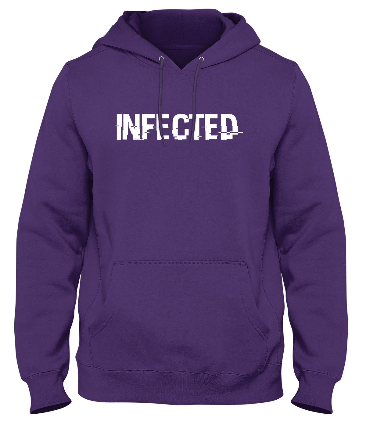 INFECTED WOMENS LADIES MENS UNISEX HOODIE