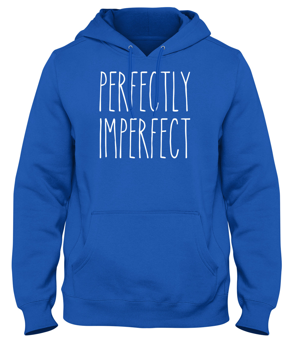 PERFECTLY IMPERFECT MENS WOMENS UNISEX FUNNY HOODIE
