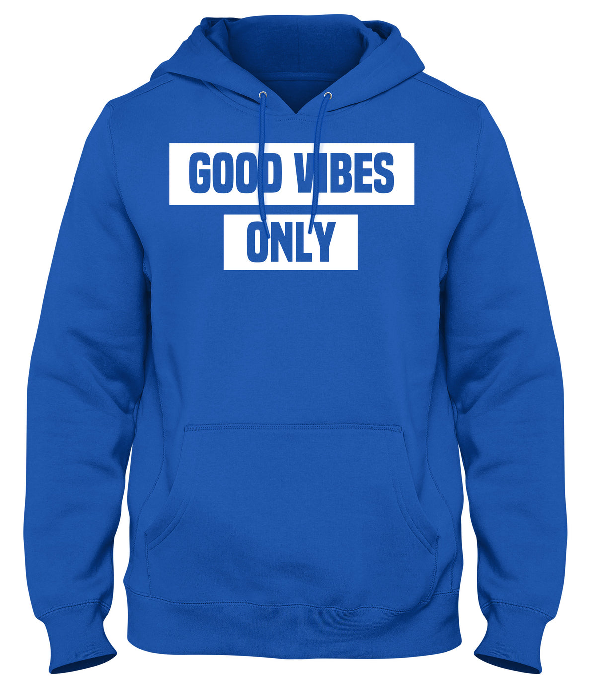 GOOD VIBES ONLY MENS WOMENS UNISEX FUNNY HOODIE