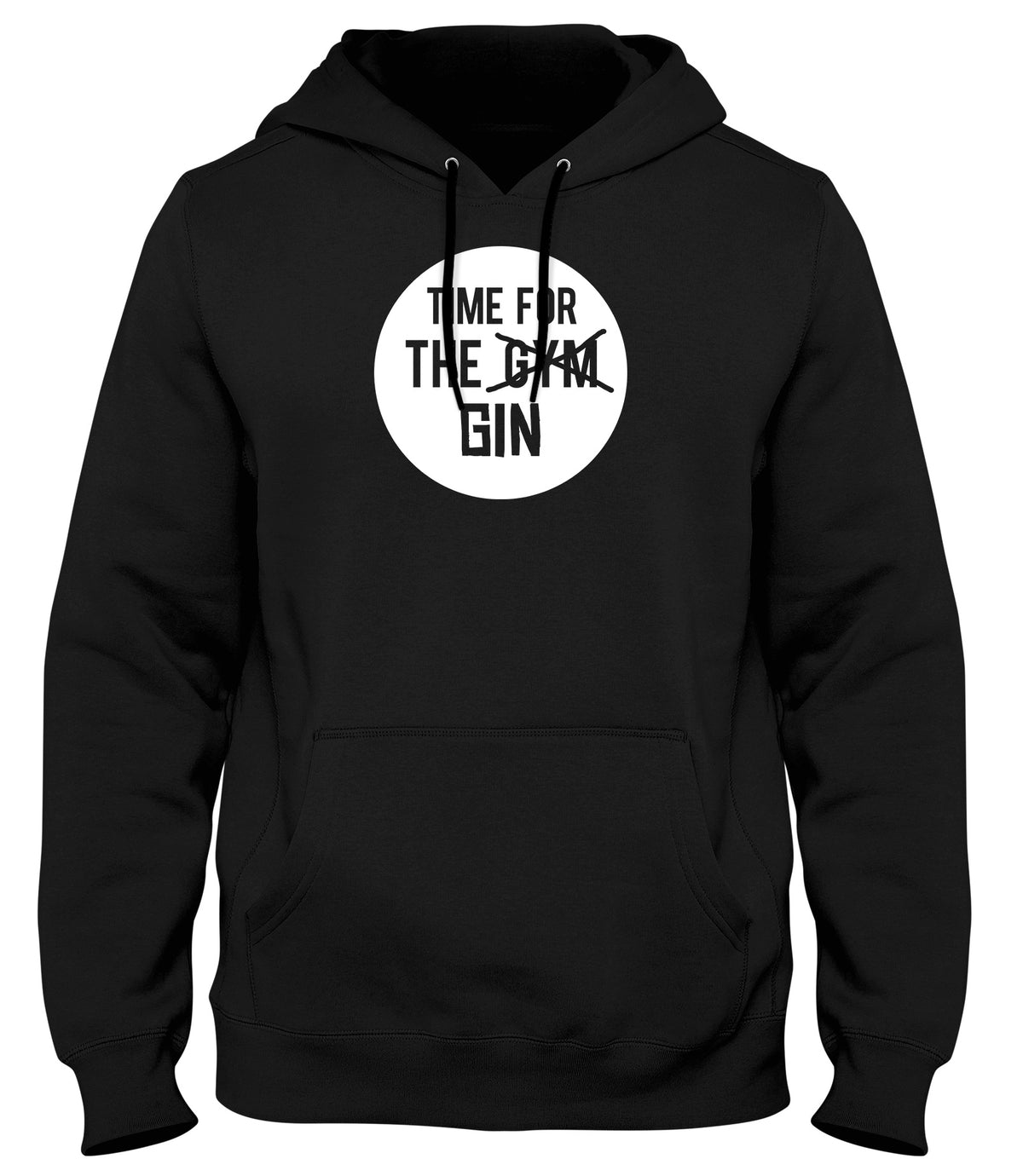 TIME FOR THE GIN WOMENS LADIES MENS UNISEX HOODIE