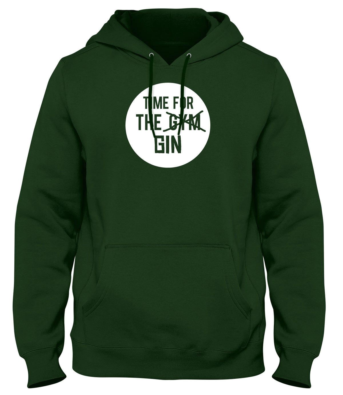 TIME FOR THE GIN WOMENS LADIES MENS UNISEX HOODIE