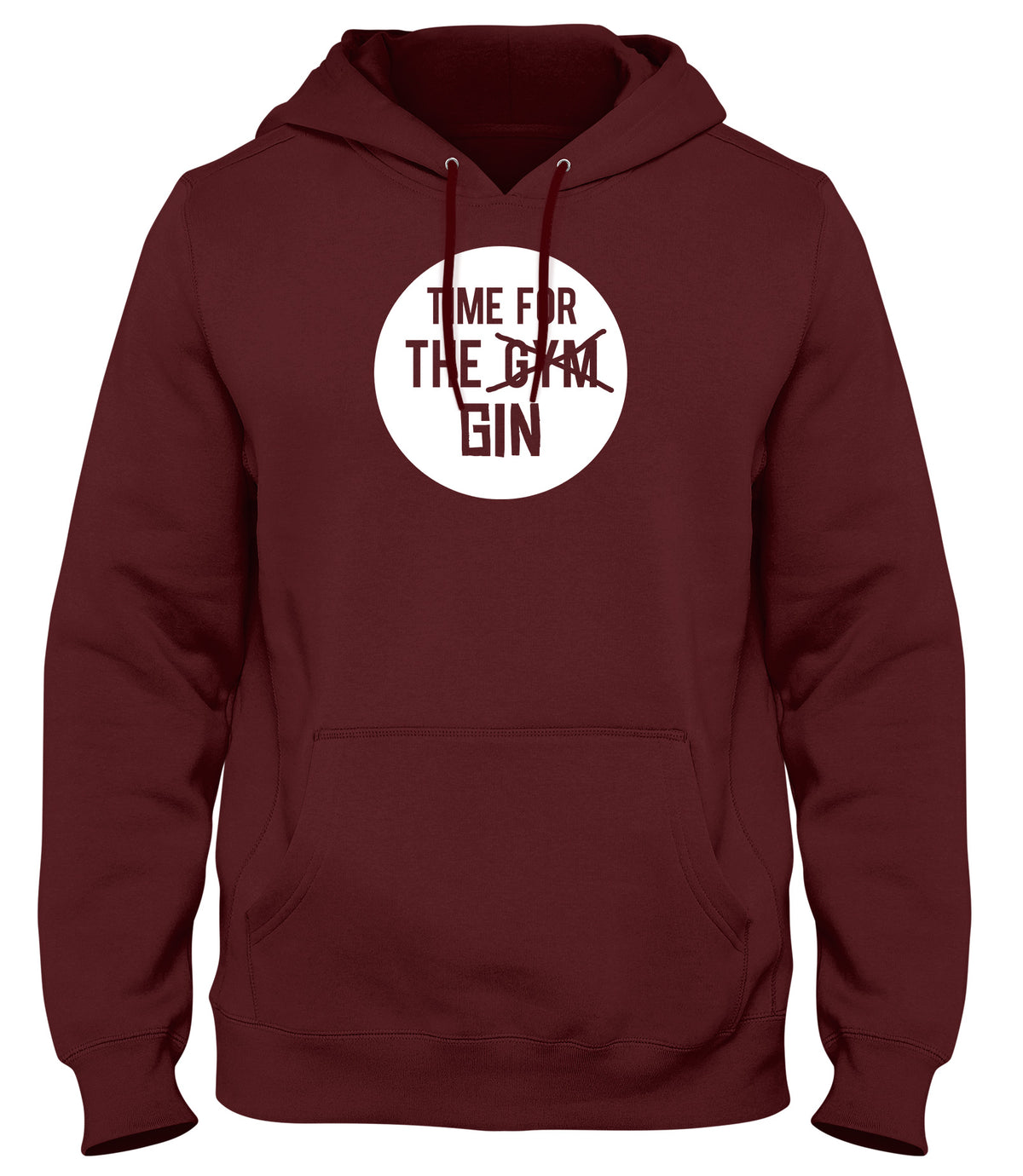 TIME FOR THE GIN WOMENS LADIES MENS UNISEX HOODIE