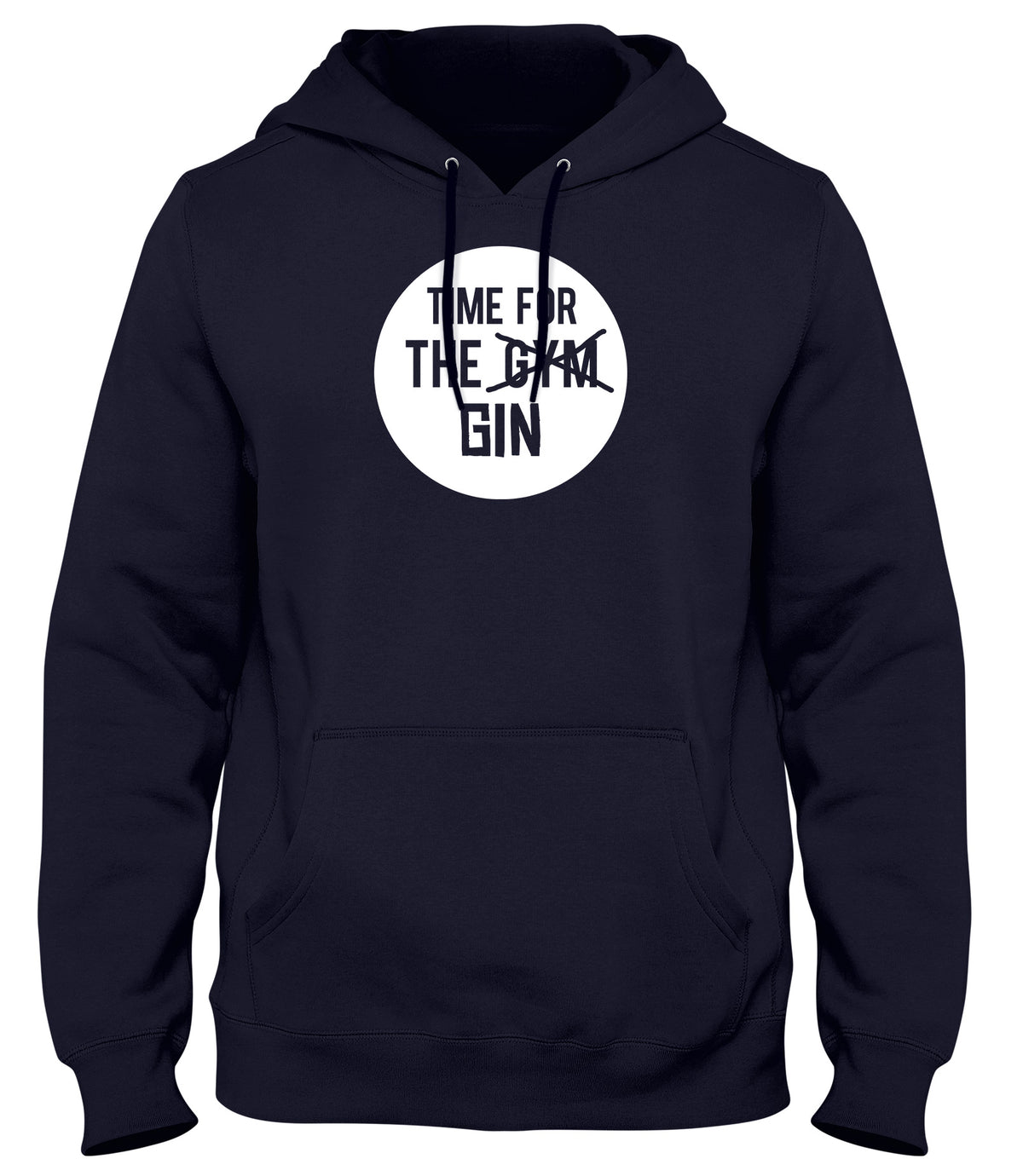 TIME FOR THE GIN WOMENS LADIES MENS UNISEX HOODIE