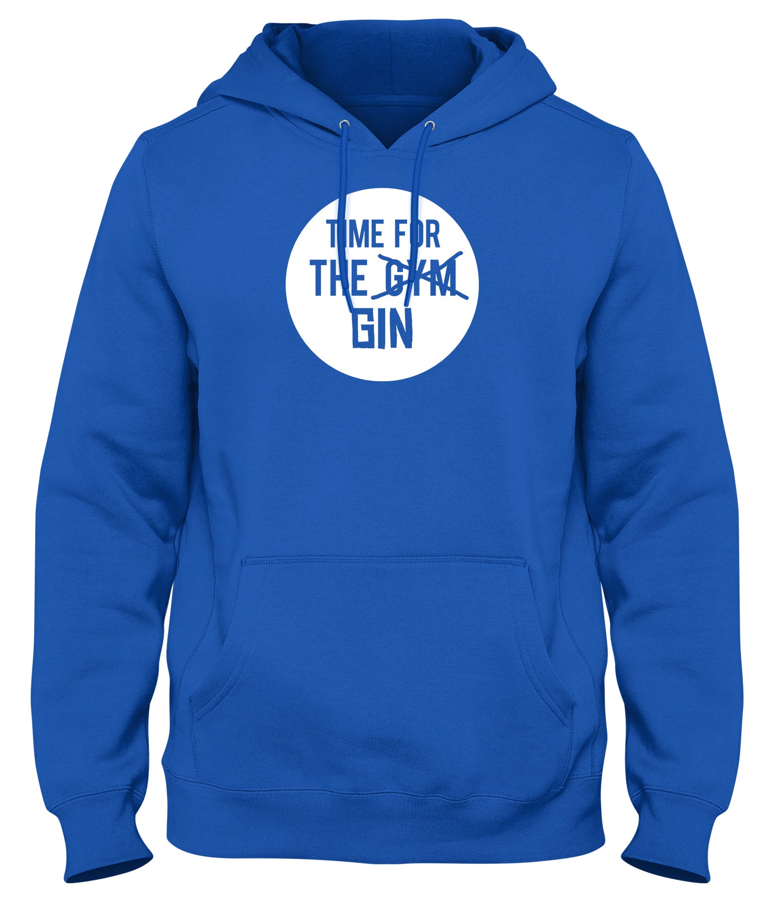 TIME FOR THE GIN WOMENS LADIES MENS UNISEX HOODIE