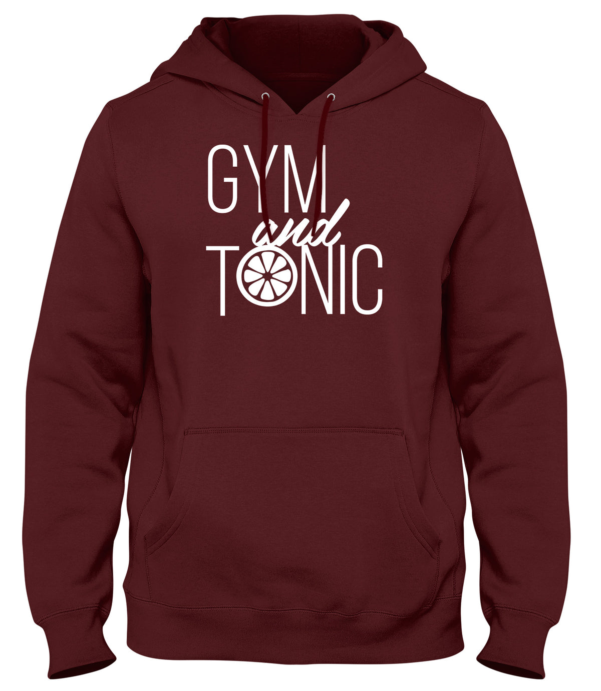 GYM AND TONIC WOMENS LADIES MENS UNISEX HOODIE