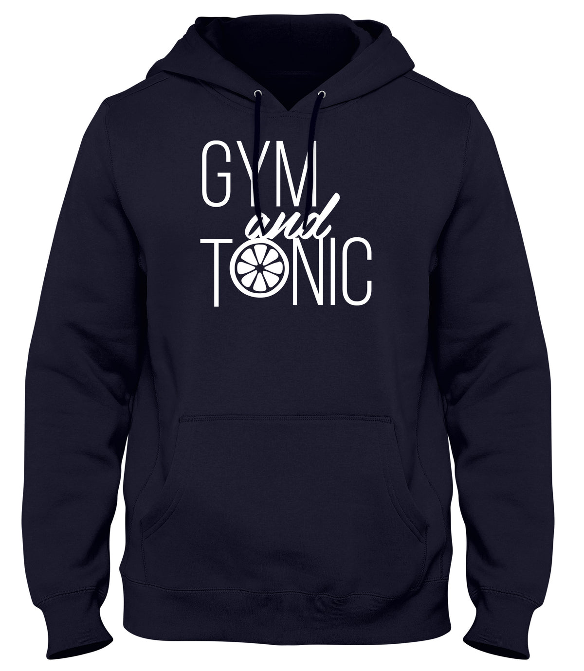 GYM AND TONIC WOMENS LADIES MENS UNISEX HOODIE