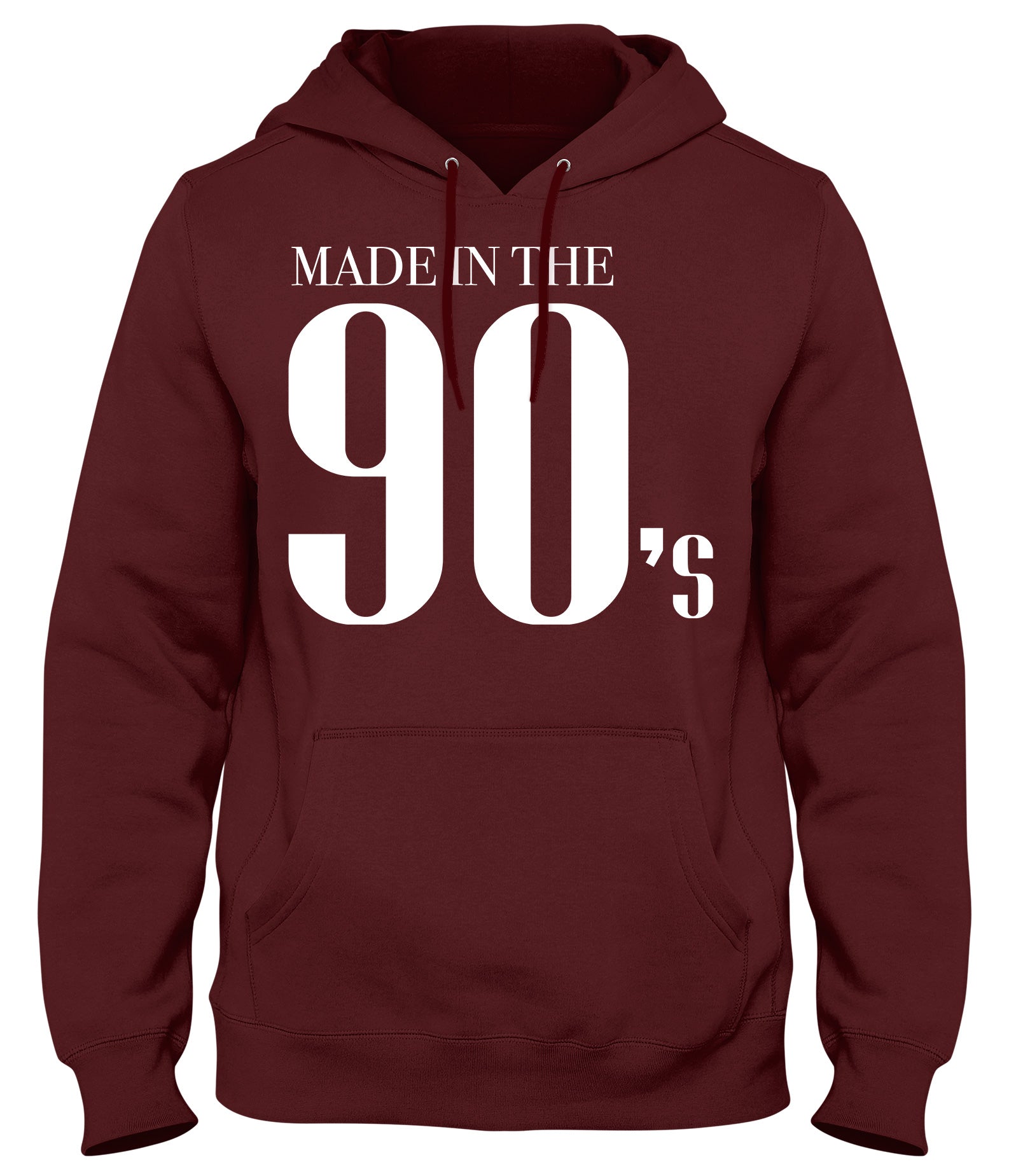 MADE IN THE 90S MENS WOMENS UNISEX FUNNY HOODIE