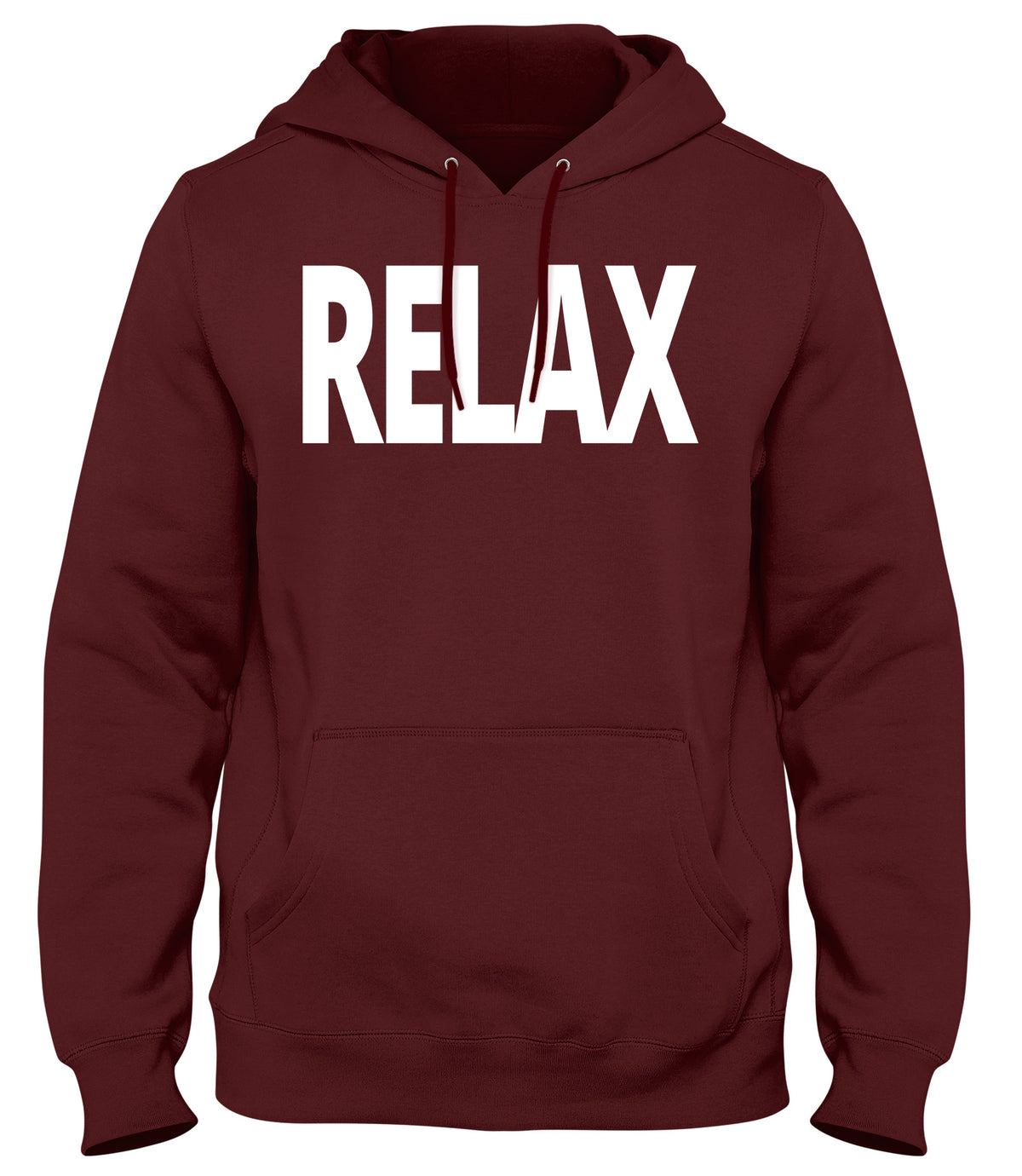 RELAX MENS WOMENS UNISEX FUNNY HOODIE