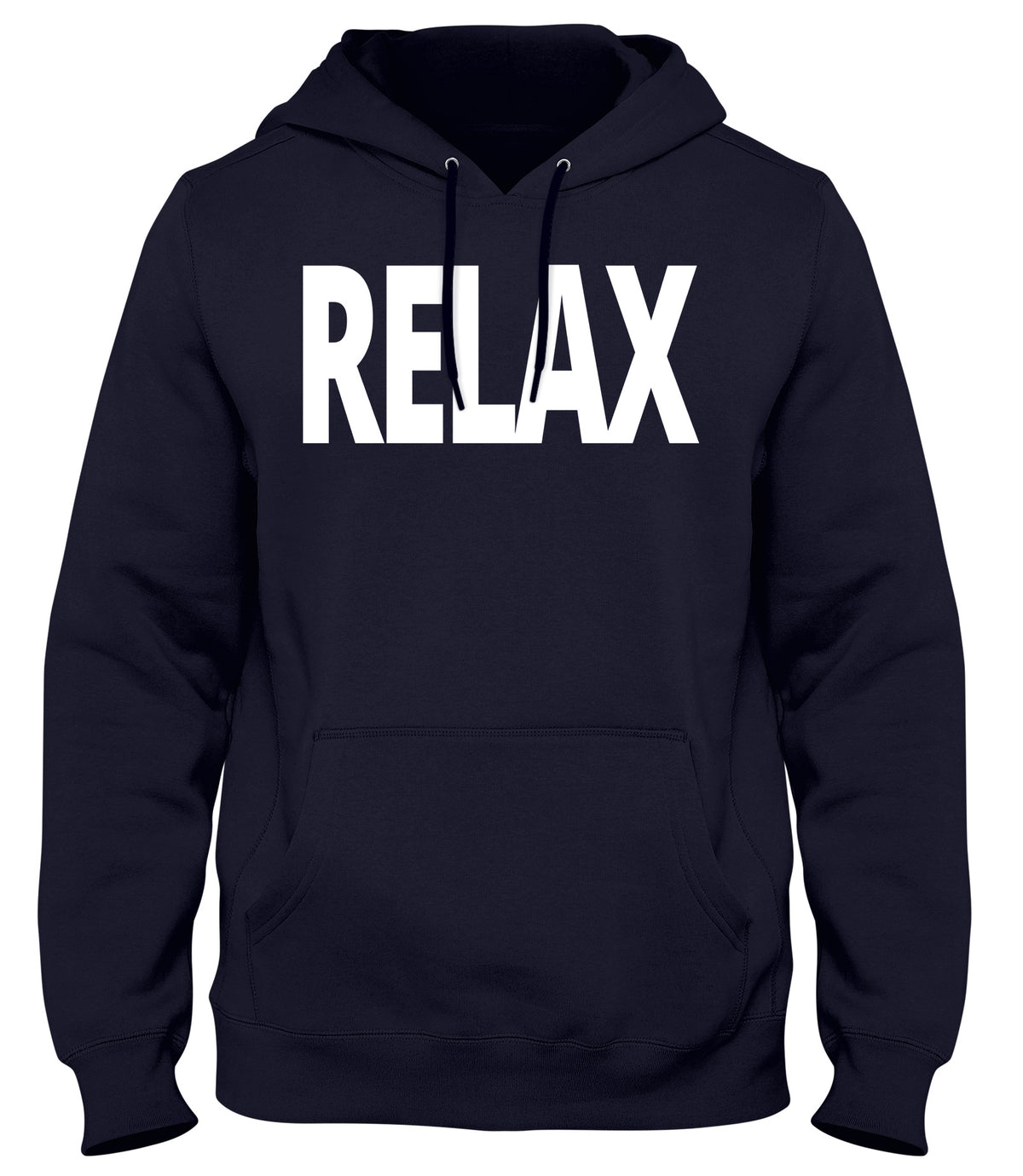 RELAX MENS WOMENS UNISEX FUNNY HOODIE