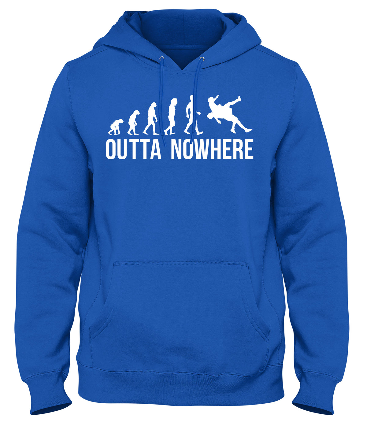 RKO EVOLUTION OUTTA NOWHERE MENS WOMENS LADIES UNISEX FUNNY SLOGAN HOODIE