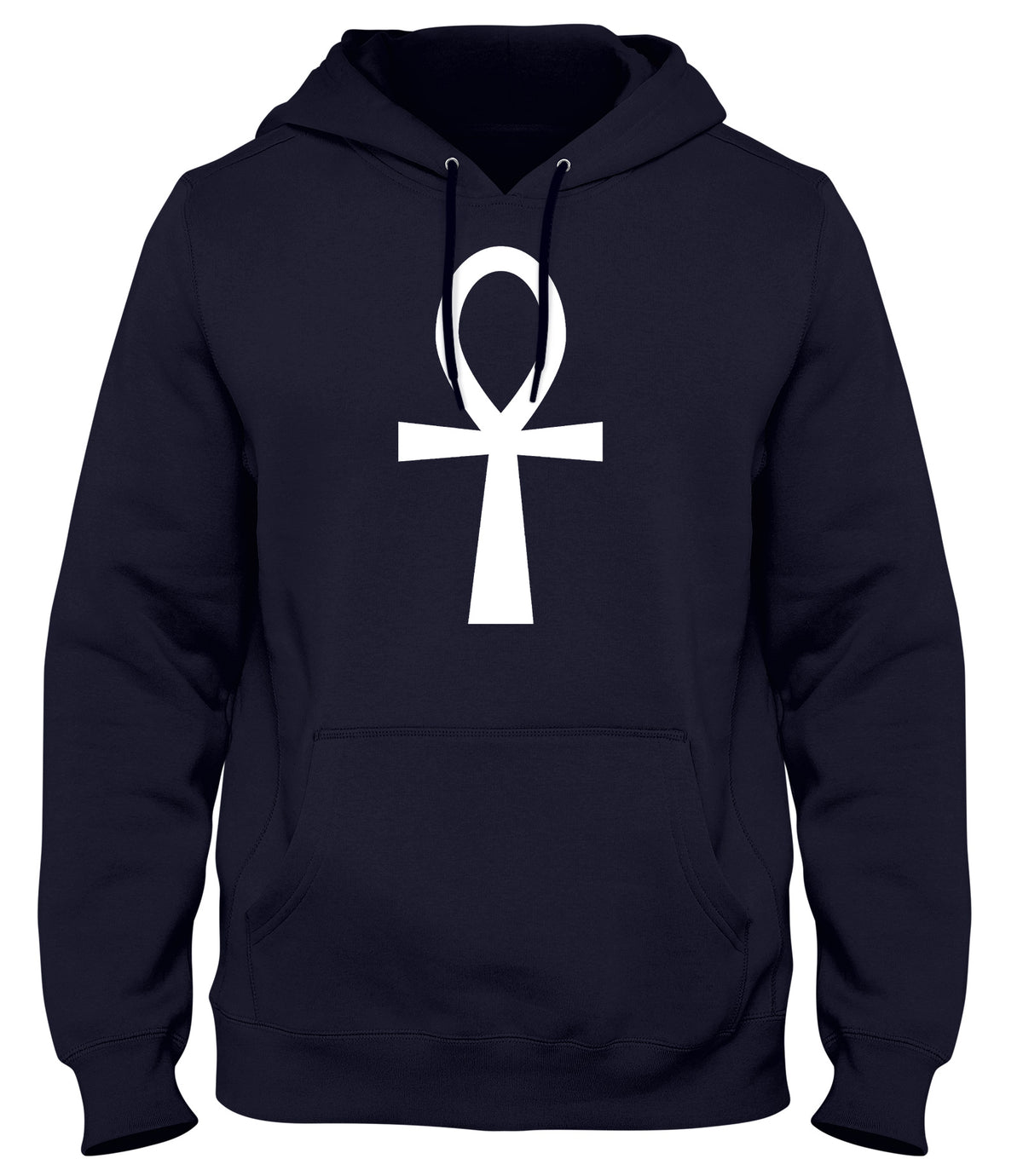 THE ANKH KEY OF LIFE EGYPTIAN CROSS MENS WOMENS UNISEX FUNNY HOODIE