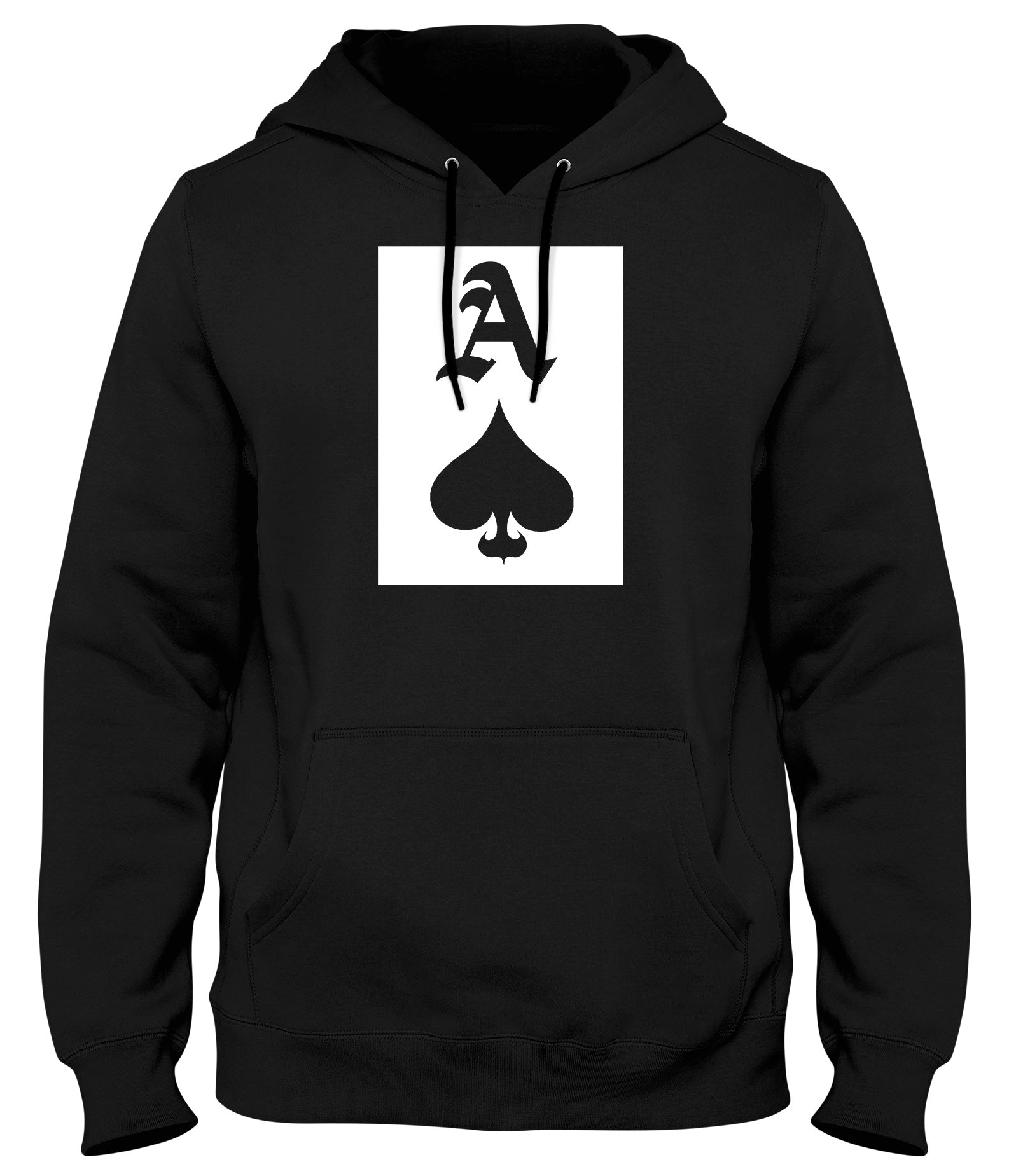 ACE OF SPADES MENS WOMENS UNISEX FUNNY HOODIE