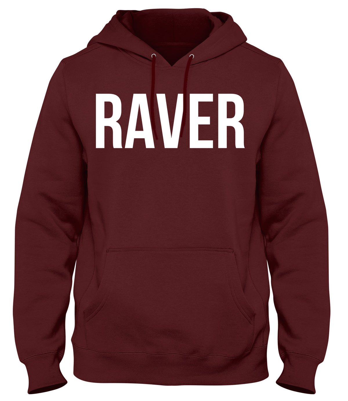 RAVER MENS WOMENS UNISEX FUNNY HOODIE