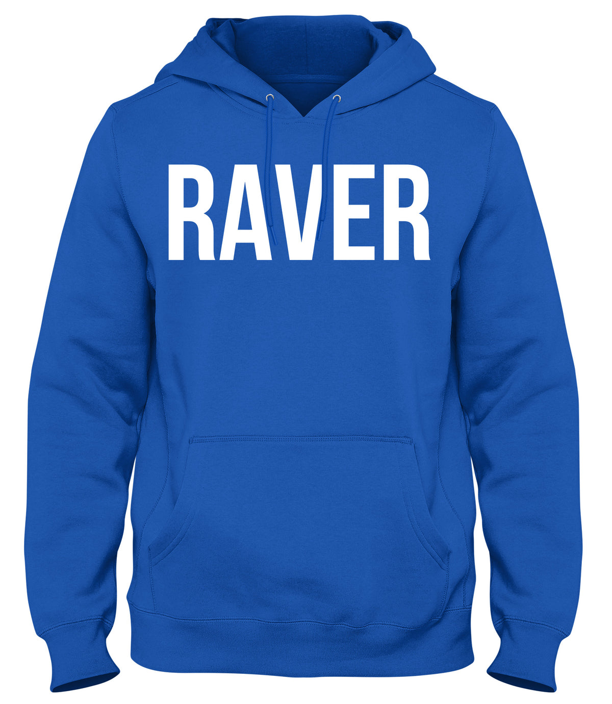 RAVER MENS WOMENS UNISEX FUNNY HOODIE