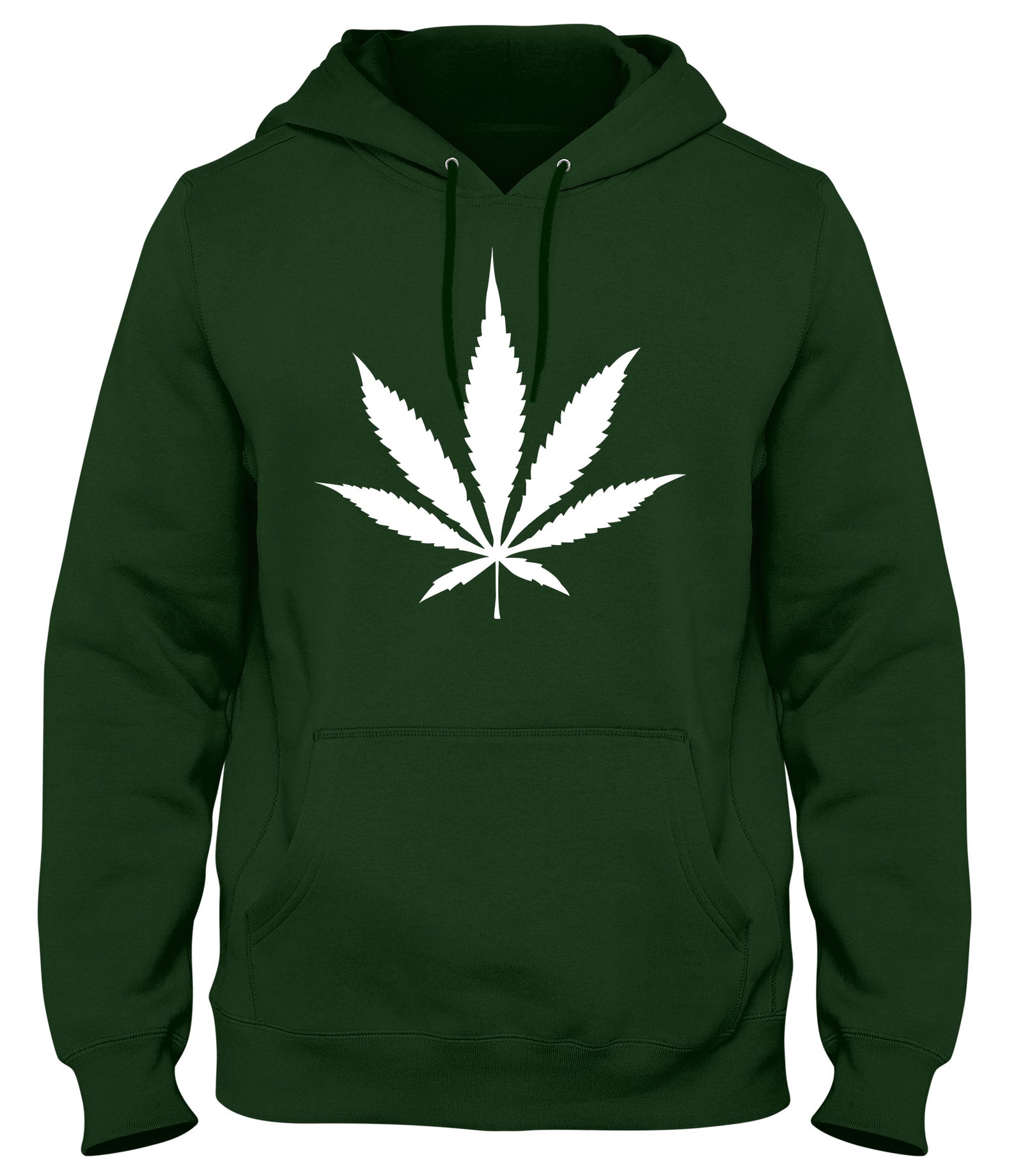 CANNABIS LEAF MENS WOMENS UNISEX FUNNY HOODIE