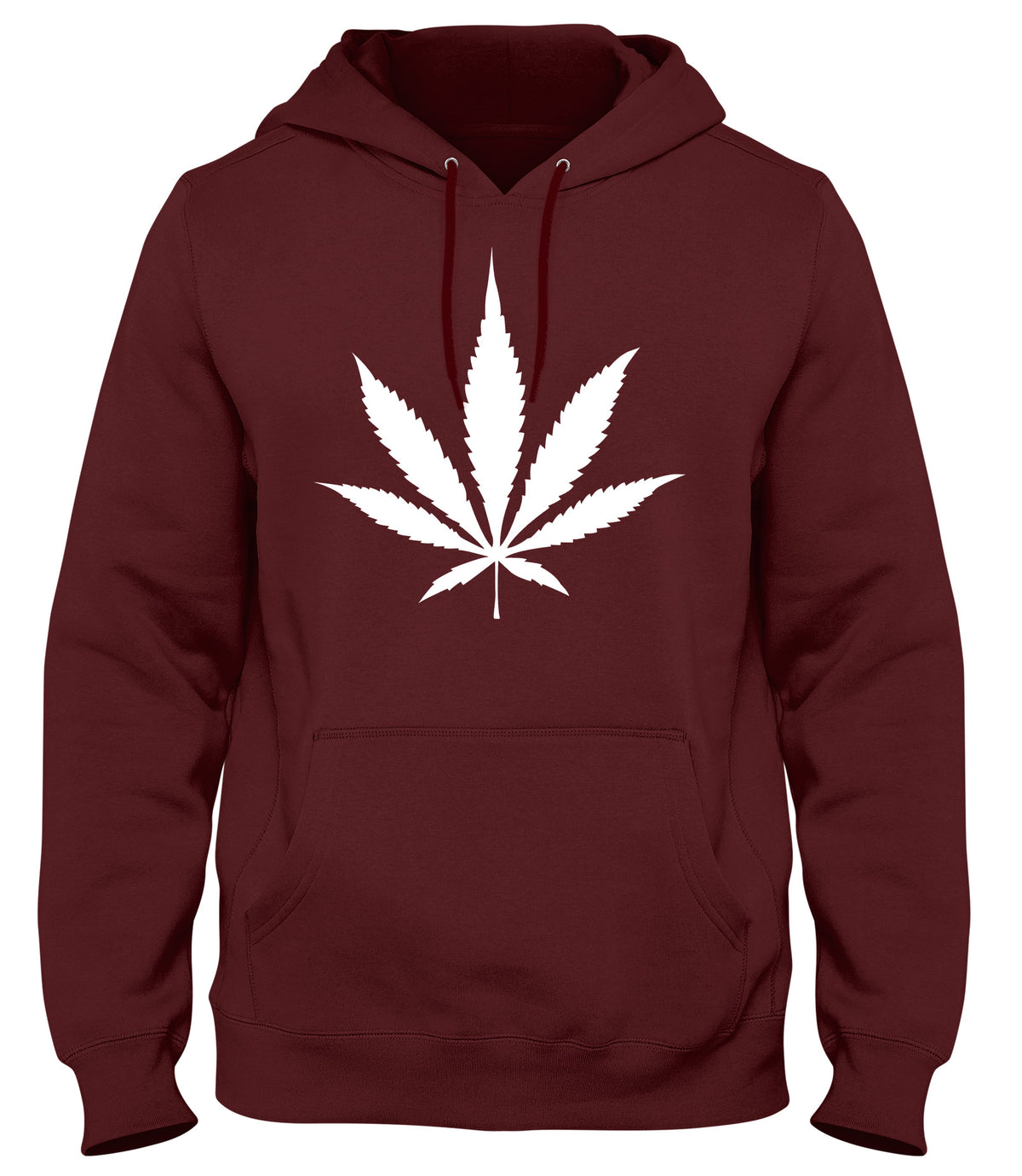 CANNABIS LEAF MENS WOMENS UNISEX FUNNY HOODIE