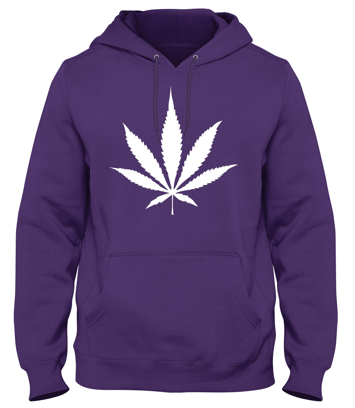 CANNABIS LEAF MENS WOMENS UNISEX FUNNY HOODIE