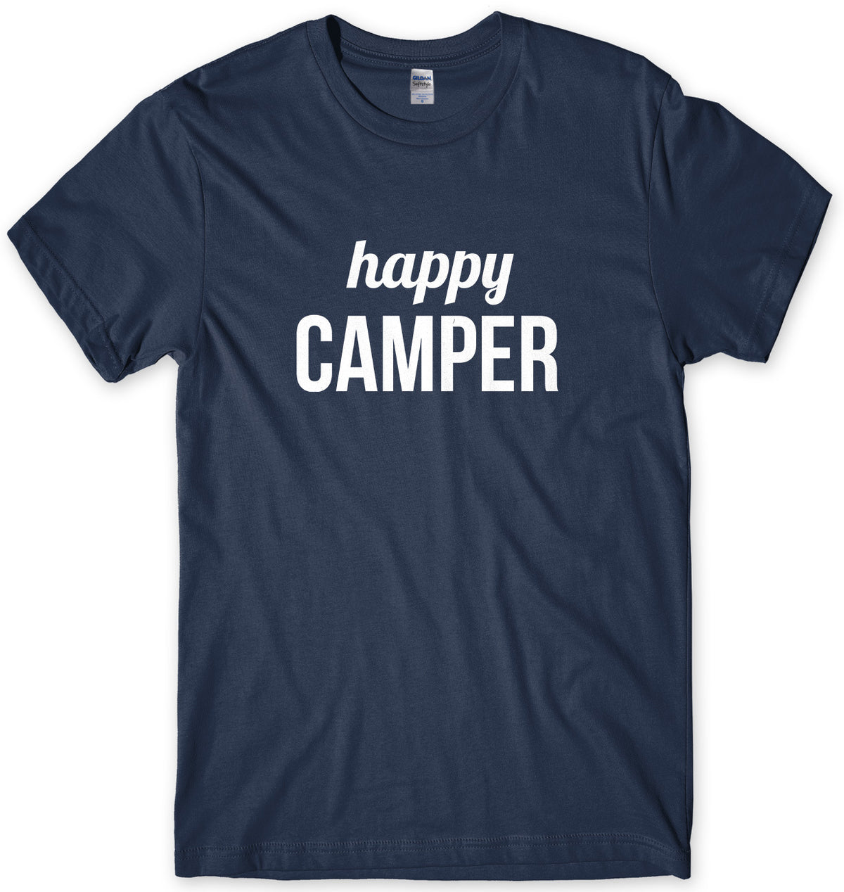 Happy Camper Mens Unisex T-Shirt