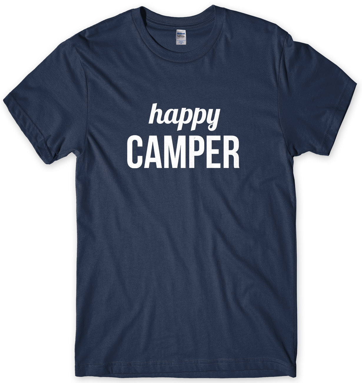 Happy Camper Mens Unisex T-Shirt