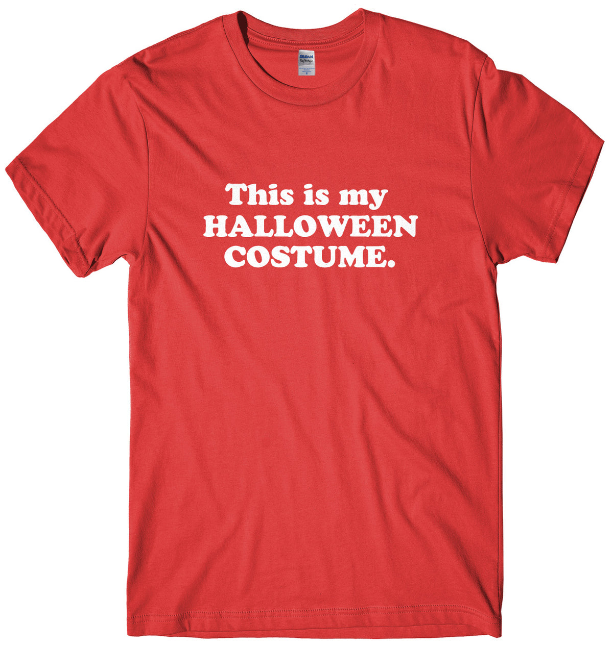 This Is My Halloween Costume Mens Unisex Halloween T-Shirt