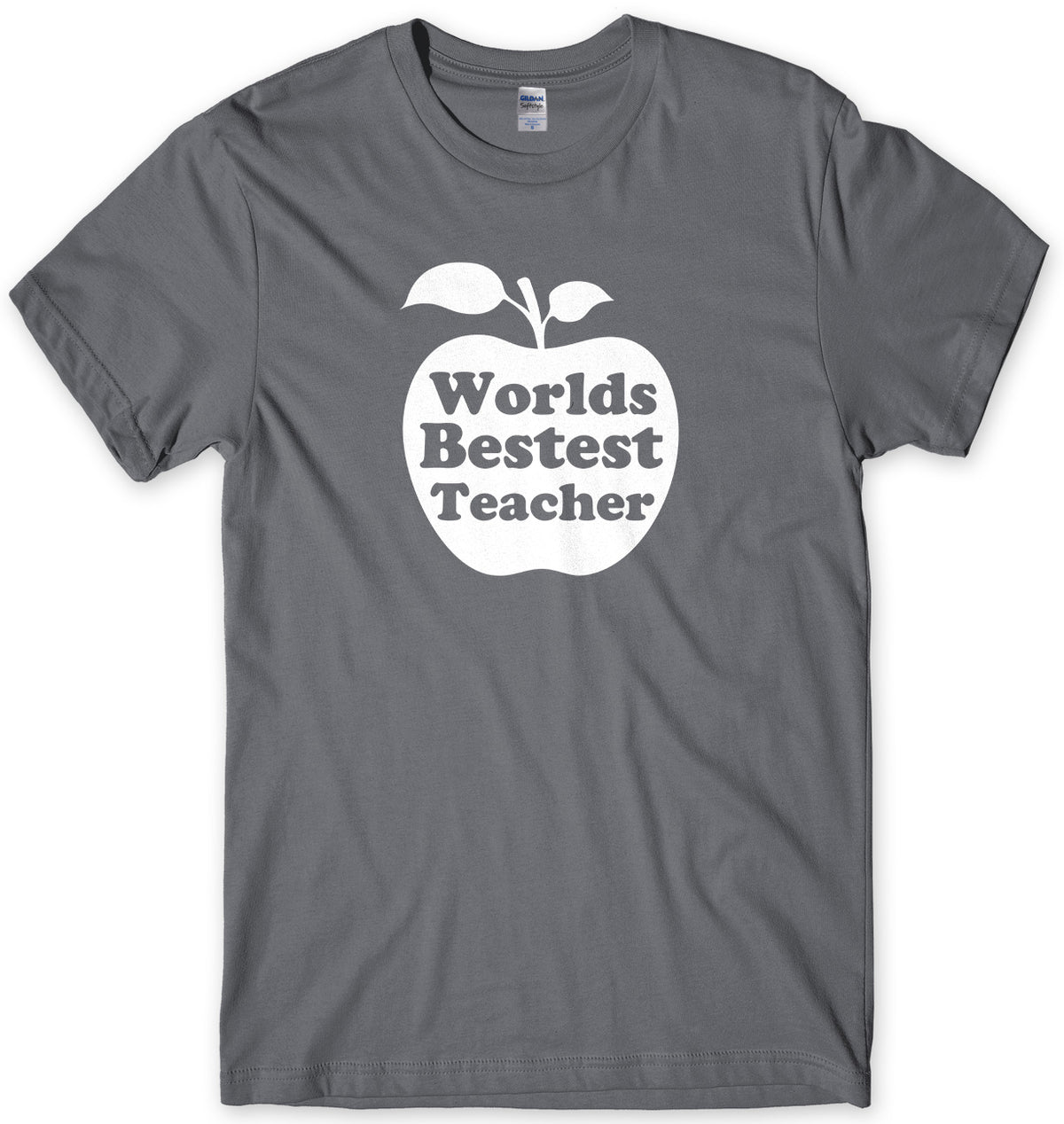 World&#39;s Bestest Teacher Mens Unisex T-Shirt